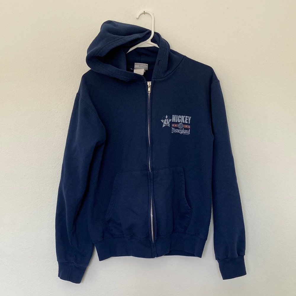 ✨MOVING SALE✨ Disney Vintage Y2K Mickey Mouse Zip Up Hoodie - Picture 2 of 5